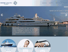 Tablet Screenshot of marineconsultingsureste.com
